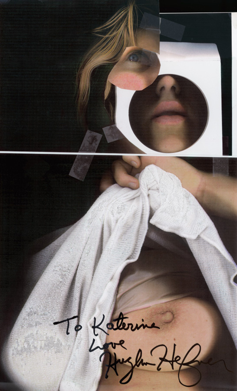 37.2 Paris - SELF PORTRAIT SIGNED BY HUGH HEFFNER.jpg